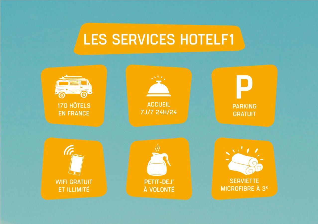 Hotelf1 Le Havre Est - Gonfreville Exteriör bild